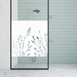 Window Privacy Film 37 White Decorative Frosted Film Etched GlassFilm Privacy Sandblasting