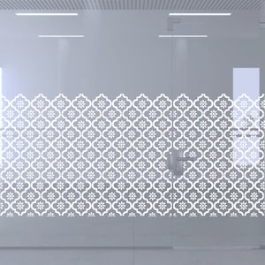 Window Privacy Film 31 White Decorative Frosted Film Etched GlassFilm Privacy Sandblasting