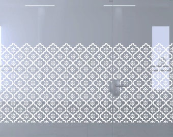 Window Privacy Film 31 White Decorative Frosted Film Etched GlassFilm Privacy Sandblasting