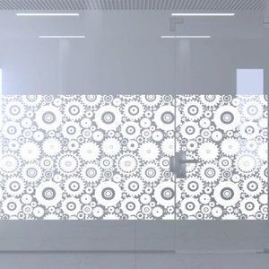 Window Privacy Film 27 White Decorative Frosted Film Etched GlassFilm Privacy Sandblasting