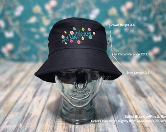 My Universe Bucket Hat - Solid Black : Est Restock Date 0712