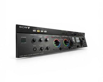 Correcteur vidéo multicolore Sony XV-C900 – Unité de montage vidéo analogique vintage (PAL, 220 V)