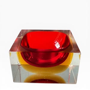 イタリア製　ムラーノガラス灰皿 Murano glass ashtray - Etsy 日本