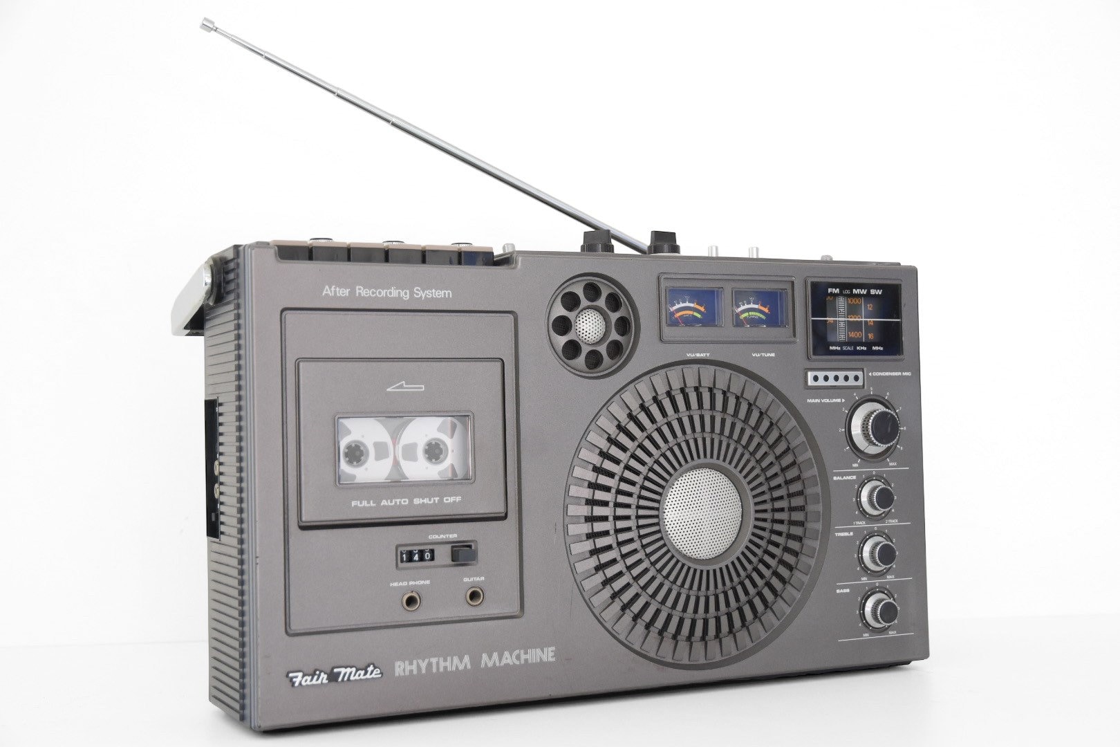 Fair Mate CR 390 Rhythm Machine Cassette Tape Recorder Radio