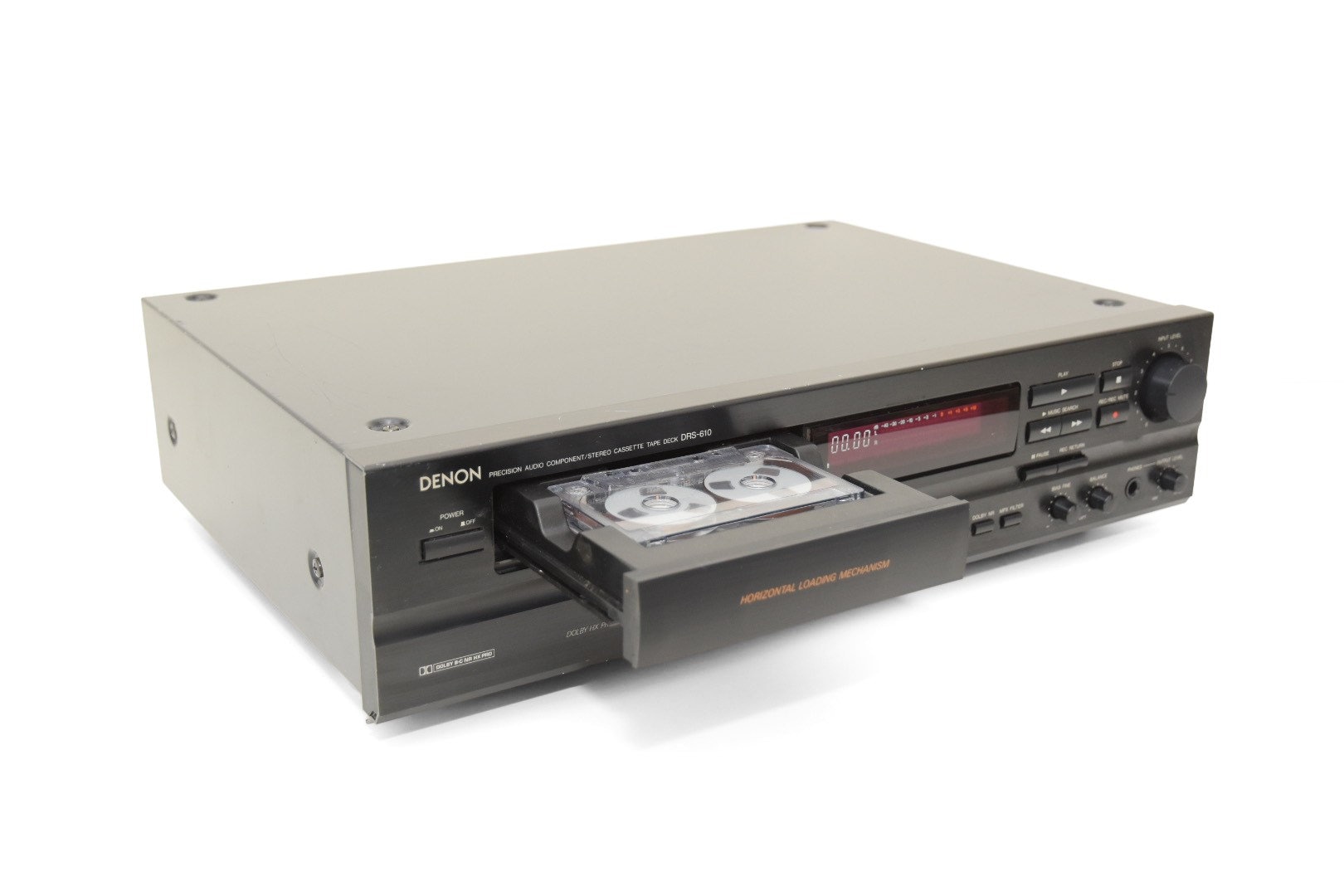 M6393 DENON DRS-610 ステレオ カセットデッキ 動作品 DENON DRS-610の仕様 デノン/デンオン