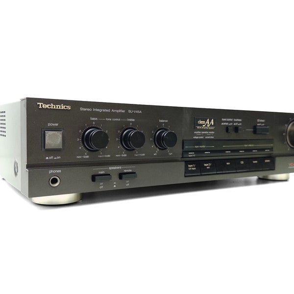 Amplificateur stéréo intégré Technics SU-V45A (1987-88)