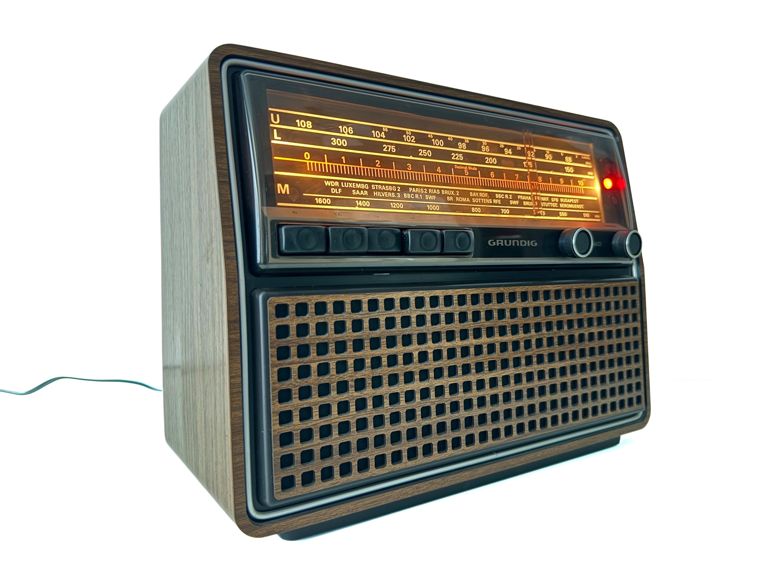 Grundig RF-440 1976-1978 Vintage Radio-tuner - Etsy