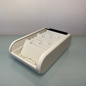 Brussing design vintage visit card box holder
