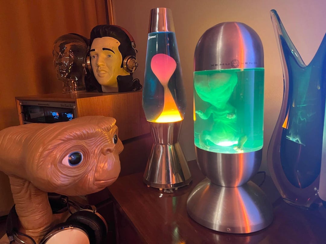 Xemu Xeno Alien Lamp Embryo Space Alien Lamp UFO - Etsy