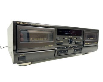 Technics RS-TR373 Stereo Double Cassette Deck (1994-03) - Etsy