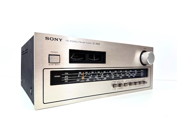 SONY ST-A4 FM STEREO FM-AM TUNER 中古品 Q12☆SONY ソニー FM・AMチューナー (ST-A4 ) 通電確認済