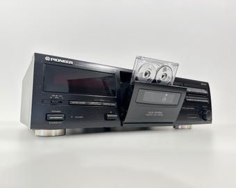 Pioneer CT-405 Stereo Cassette Deck – Powers On, Needs Belt Repair