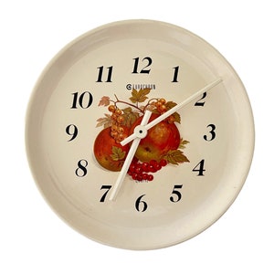Eurochron Ceramic Mid-Century clock