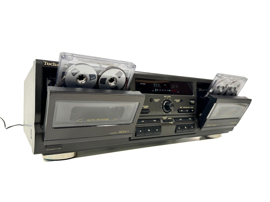 Technics RS-TR373 Stereo Double Cassette Deck (1994-03) - Etsy