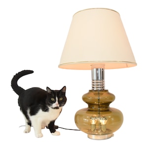 Mid-century Doria leuchten table lamp 60s