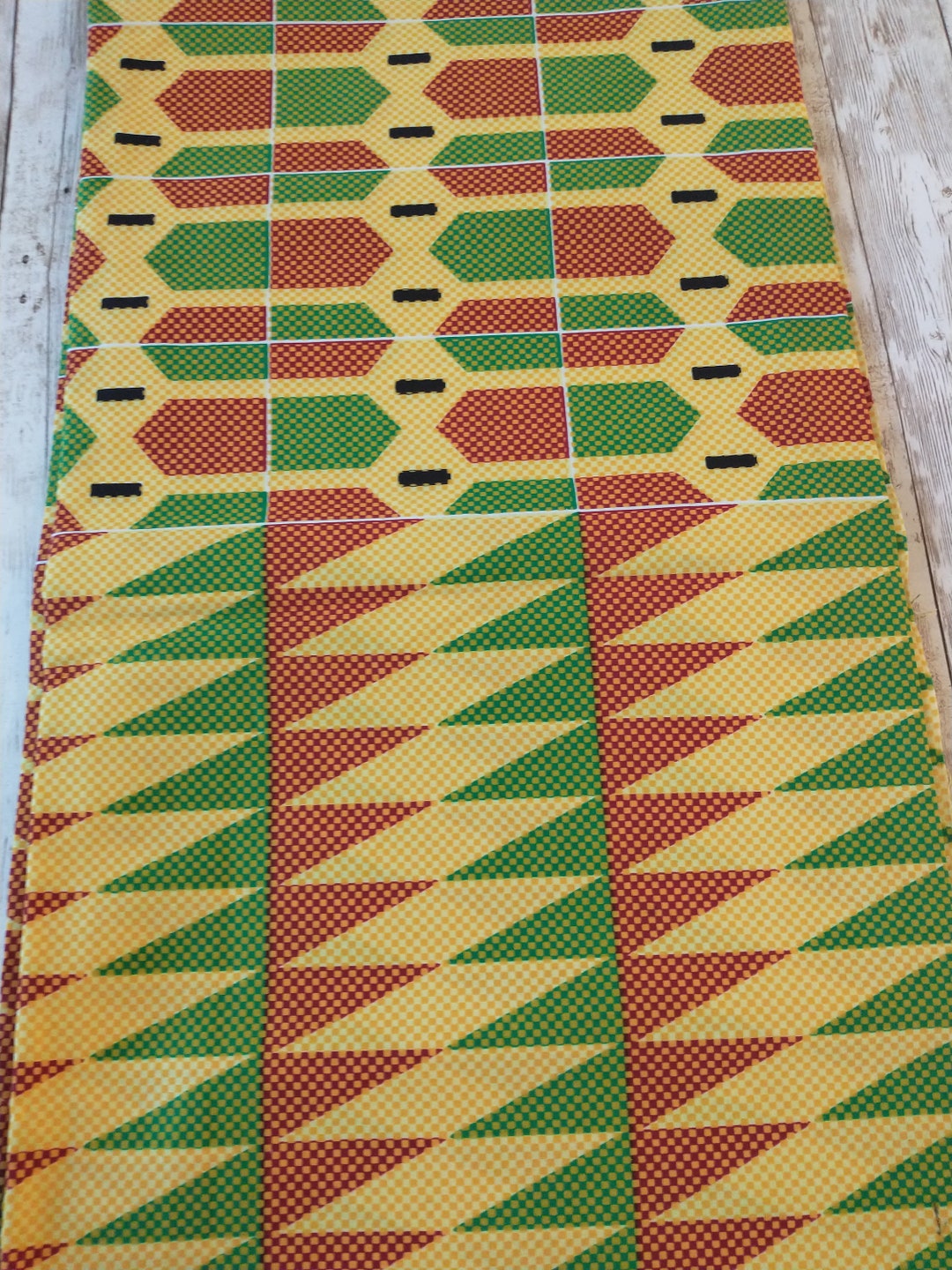 Kente Fabric by the Yard Etsy