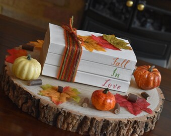 Autumn Book Stack