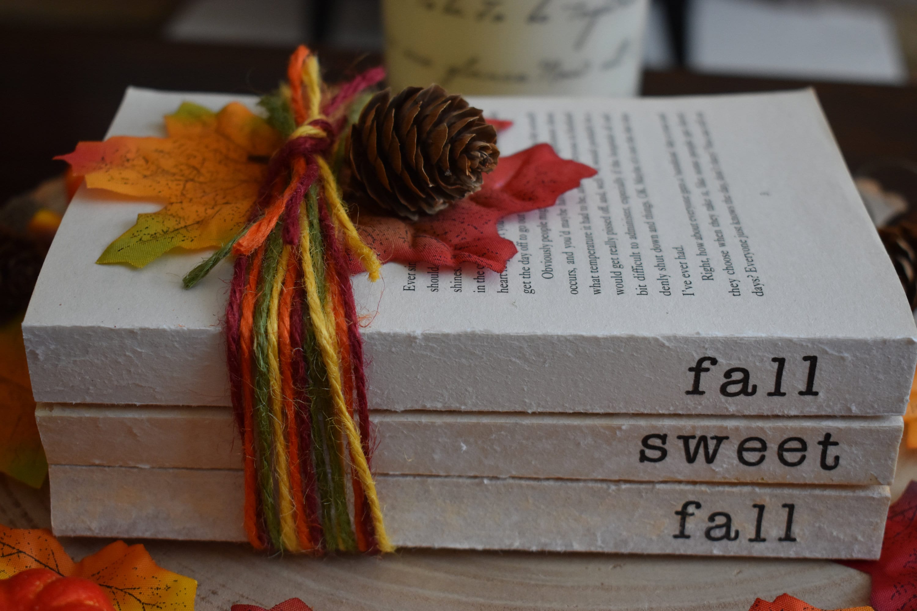 Fall Sweet Fall Autumn Decor Fall Decor Farmhouse Decor Etsy UK