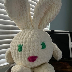 Handmade plush Bunny.