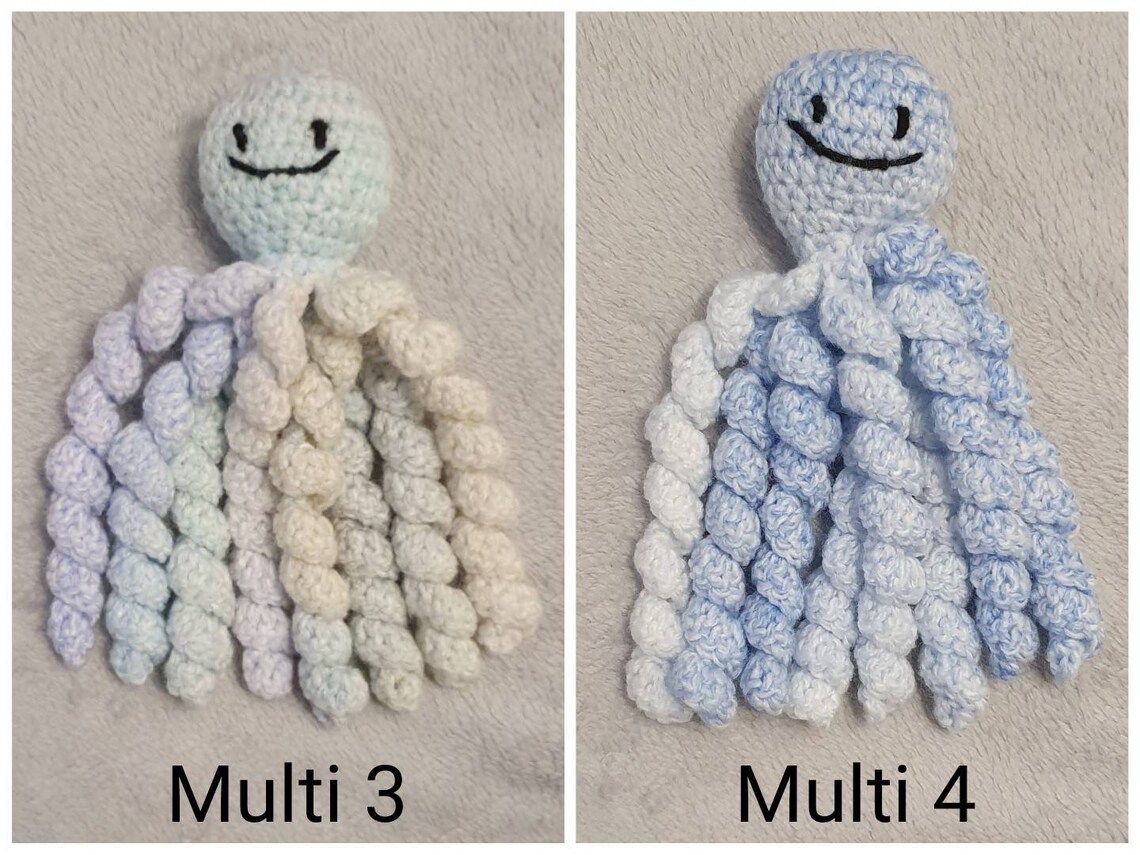 Crochet Octopus For Premature Babies Newborn Comforter Baby Etsy