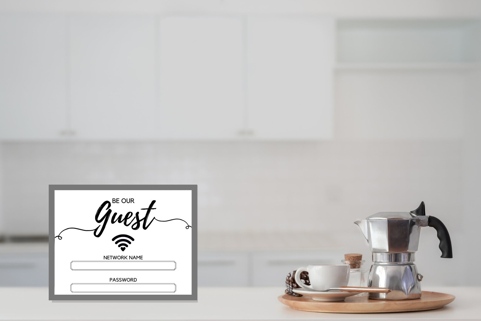 Be Our Guest Printable Wifi Sign for Home or Office 8x10 - Etsy