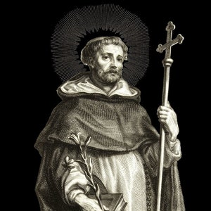St. Dominic Dutch Engraving T-Shirt