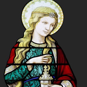 St. Mary Magdalene Stained Glass T-Shirt