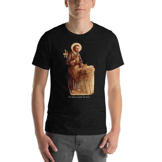 Camiseta de San Jose Obrero Etsy Mexico