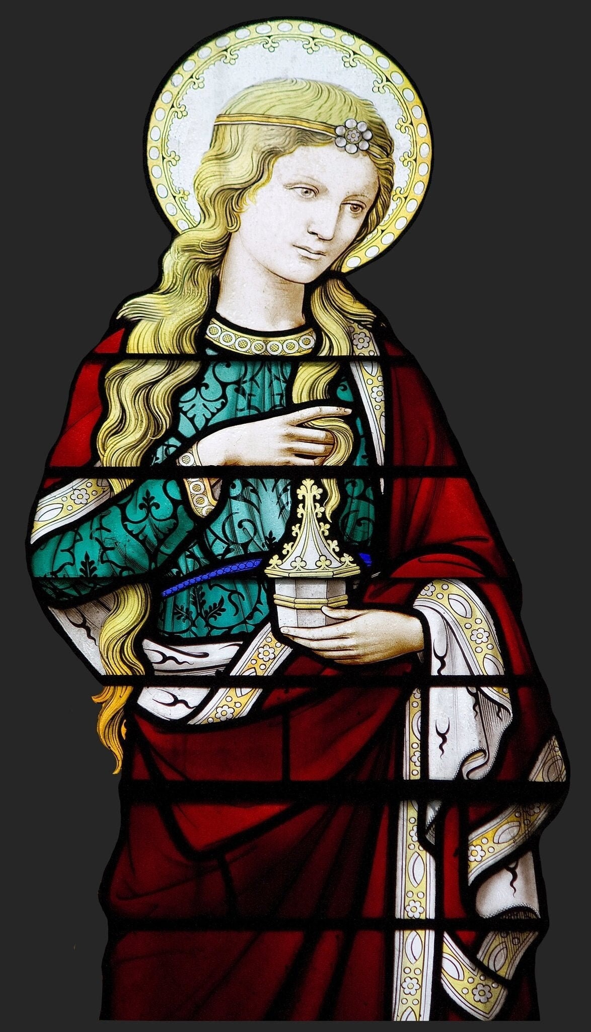 t*s様 Mary Magdalene ブラウス St. Mary Magdalene Stained Glass T-shirt - Etsy