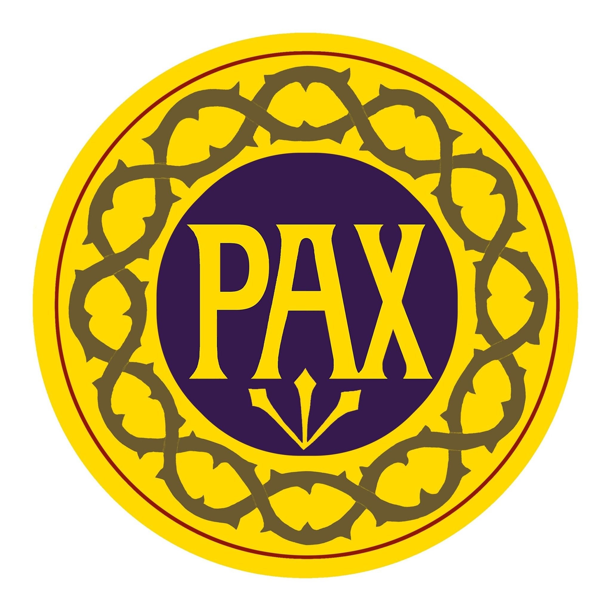 ベネディクト会のモットー - PAX (平和) Tシャツ