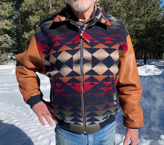 pendleton wool bomber
