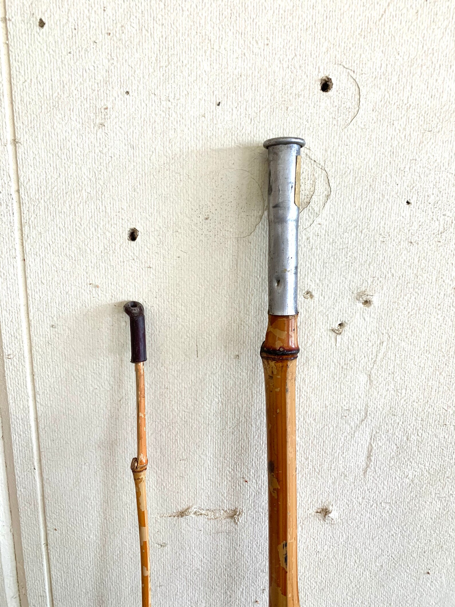 Vintage Lews Bamboo Cane Fishing Pole 10 foot 2 piece Etsy