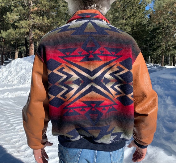 pendleton wool bomber