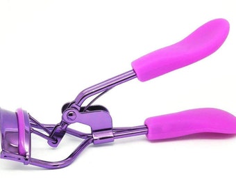 W7 eyelash curler eye curling tool clip groovy curls pink