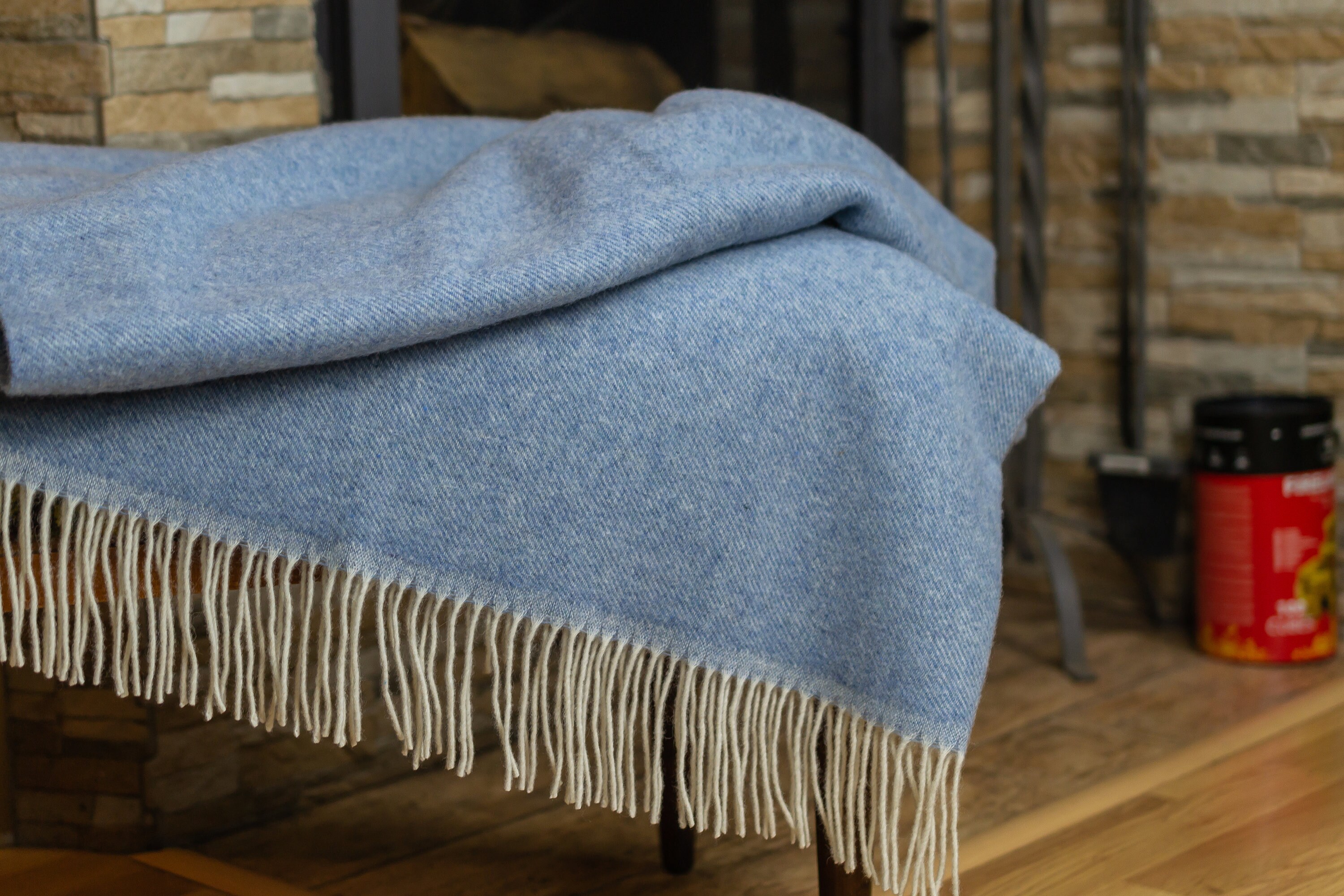personalized cashmere blanket