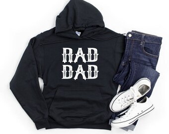 Rad Dad Hoodie Rad Dad Gift Cool Dad 
