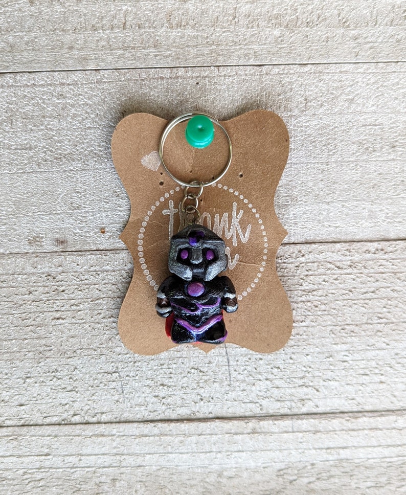 Custom Minecraft Skin Charm Minecraft Keychain Gaming Etsy