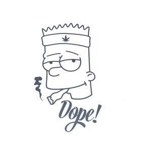 Bart Pre-drawn canvas