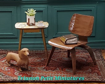 Miniature Chair Mid Century Modern Classic