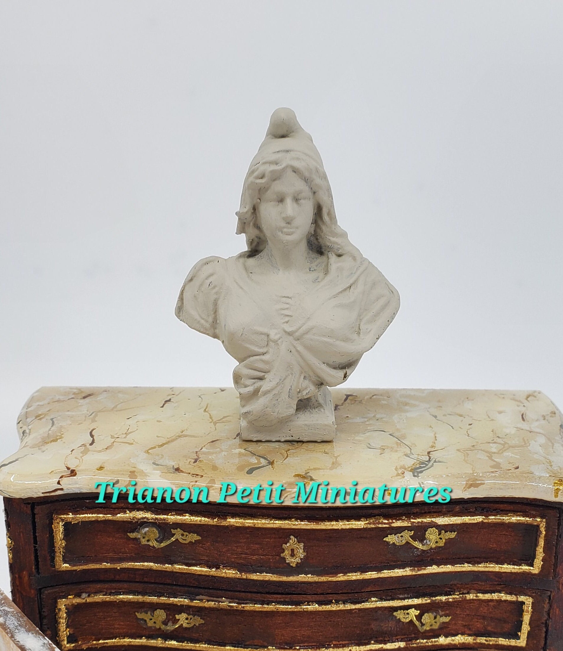 Buste Marianne 21 Cm – Symbole Républicain Français, Décoration, Art