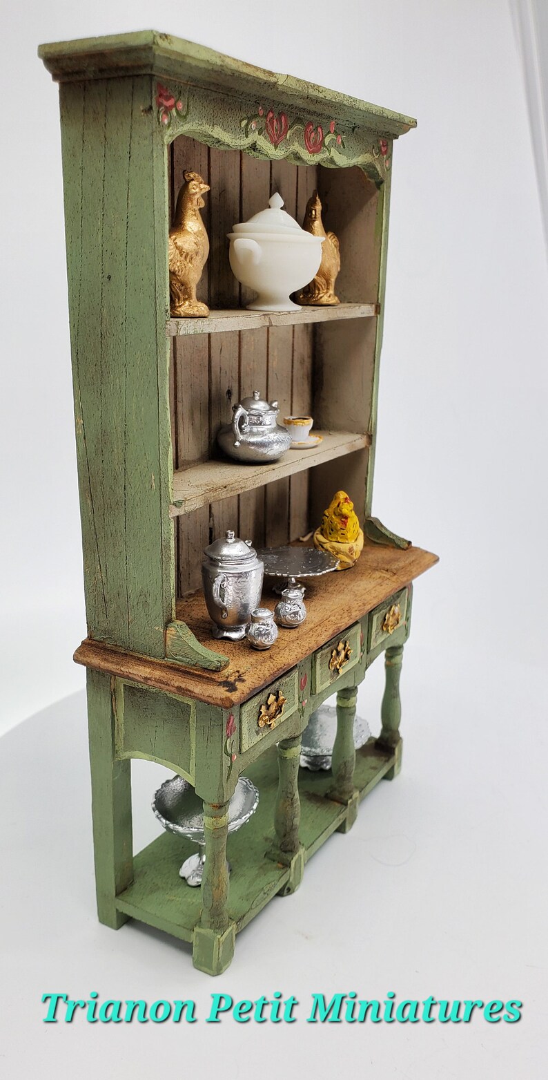 French Country Hutch Country Kitchen Hutch Farmhouse Kitchen Etsy