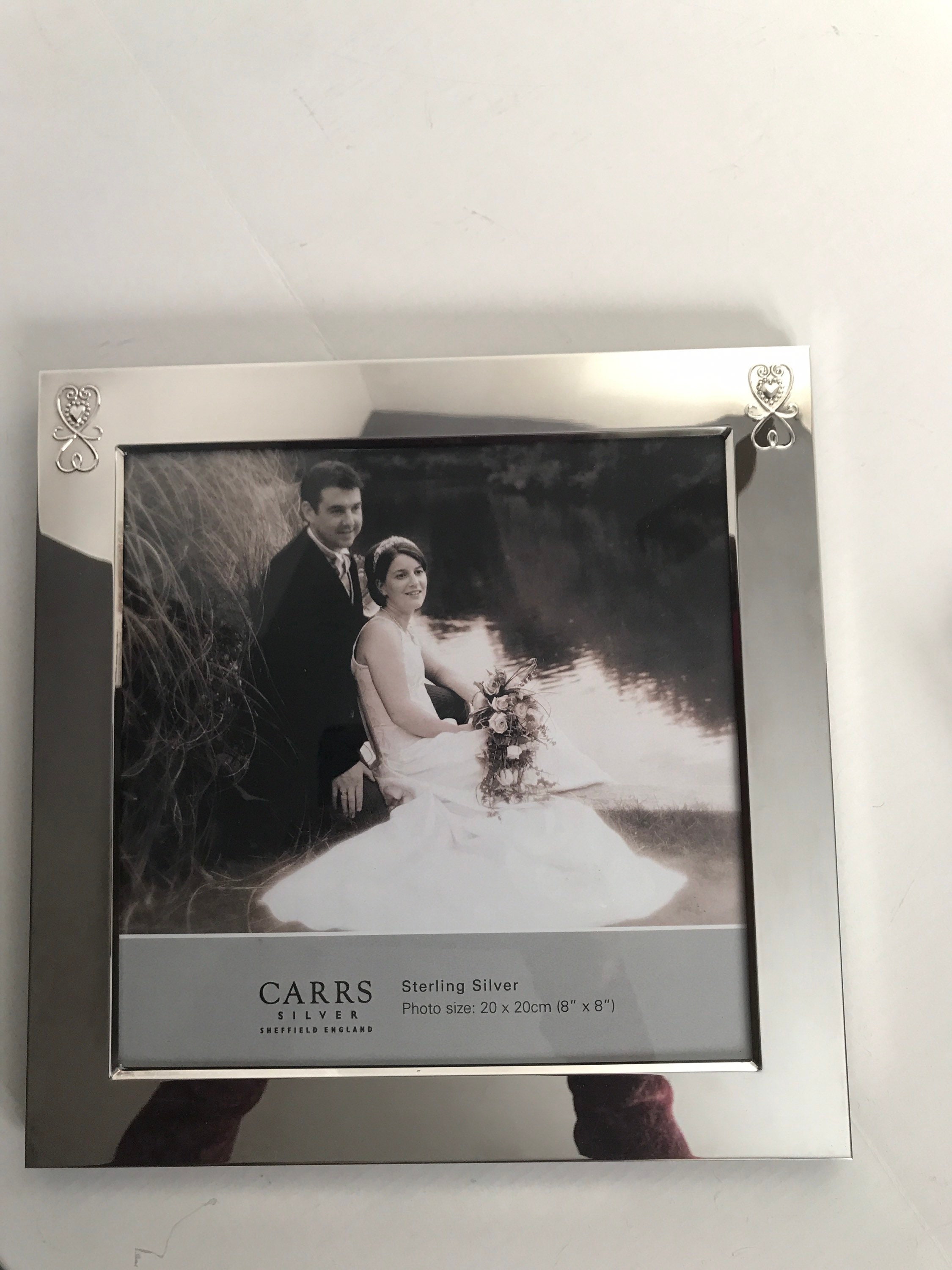 Carrs 925 Sterling Silver Picture Framesheffield England in Box Etsy Canada