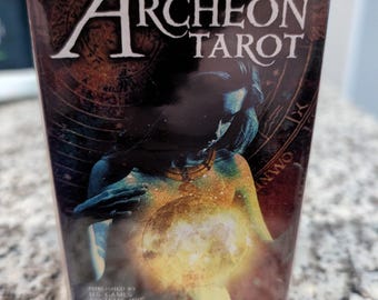 Arcanum Tarot Deck — 78 Card Set | Dark & Mystical Esoteric Art | Divination, Occult, Spiritual Reading | New  Sealed