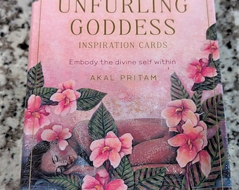 Unfurling Goddess Oracle Deck — Divine Feminine and Goddess Spirituality Art  | New and Sealed
