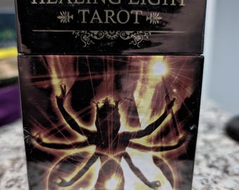 Healing Light Tarot Deck — 78 Card Set | Spiritual Guidance, Oracle Reading, Intuitive Tarot | New & Sealed