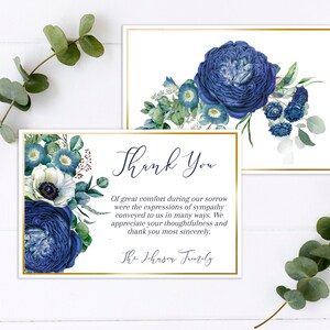 de remerciements funéraires floraux bleu marine | de Funérailles de roses bleues | Célébration de la vie de Zazzle.be Liste d'envies Vous avez des idées ? Service commémoratif | B120