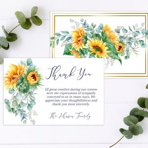 de remerciements pour funérailles de tournesol | Modèle floral pour funérailles | Célébration de la vie de Zazzle.be Liste d'envies Vous avez des idées ? Service commémoratif | B130