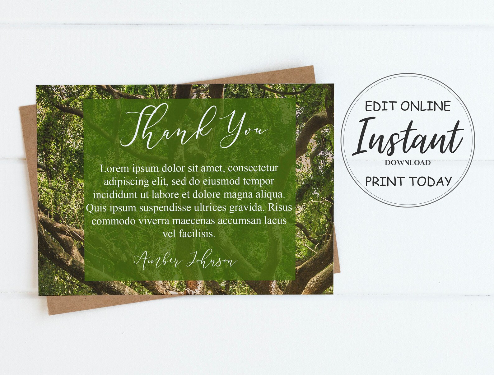 Funeral Thank You Cards Funeral Template Celebration of Etsy