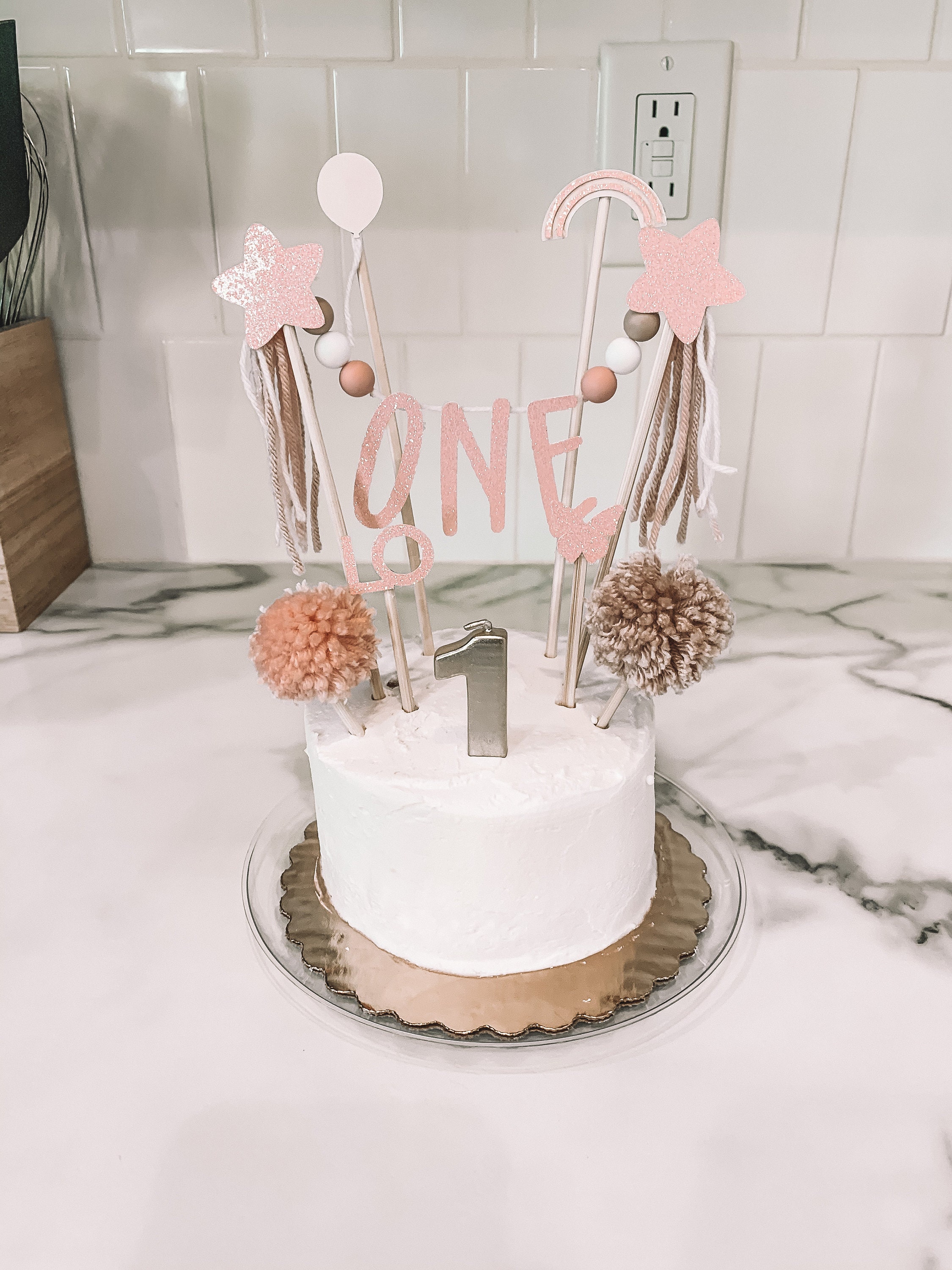 Paper Cake Topper Set Etsy Sweden