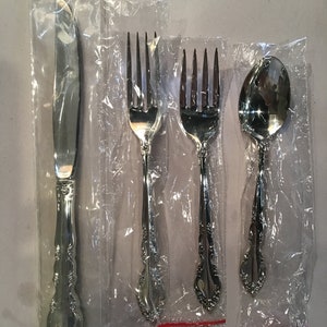 Sterling silver Four piece place setting Oneida Grandeur
